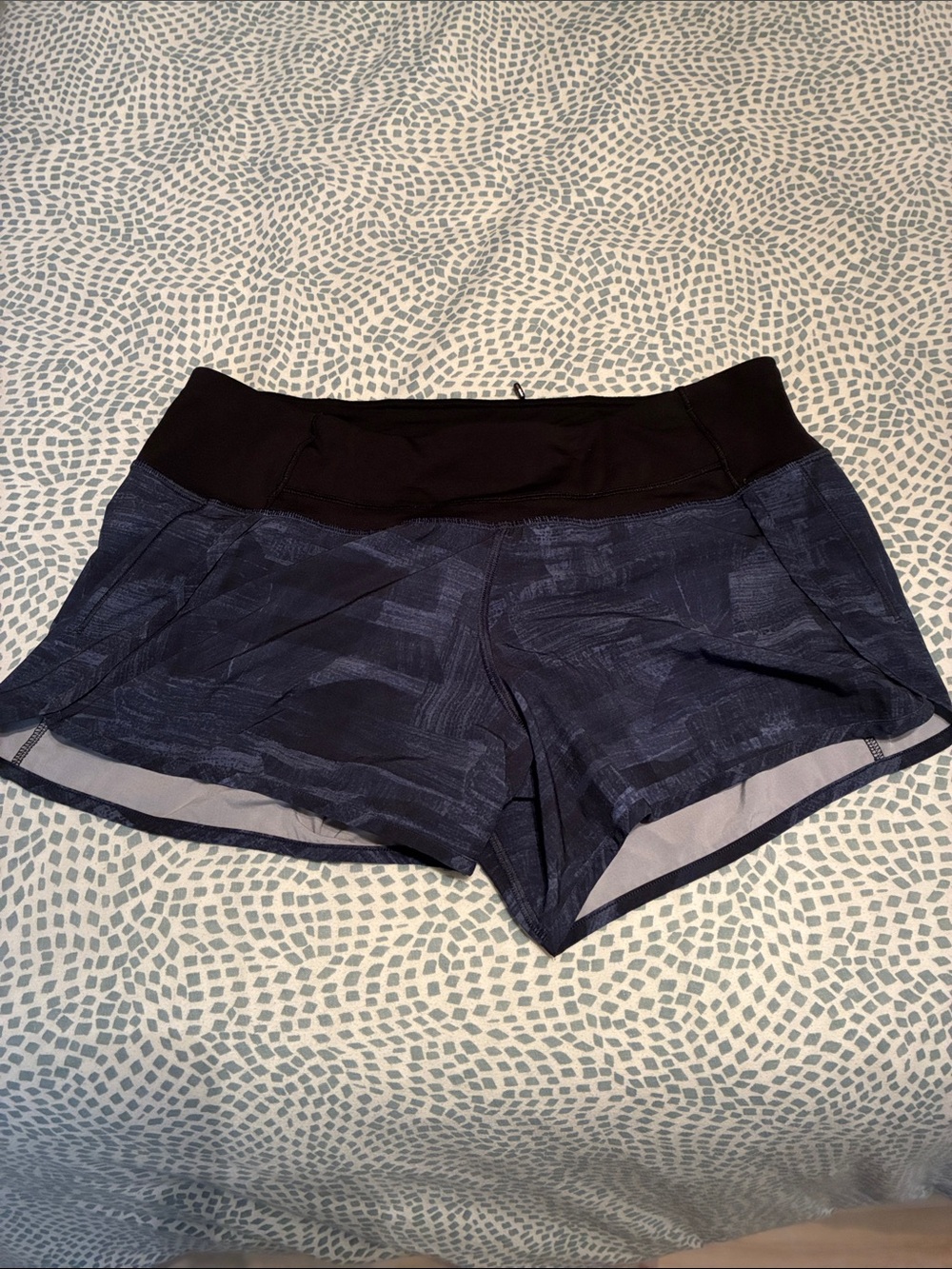 Women's Navy Running Shorts